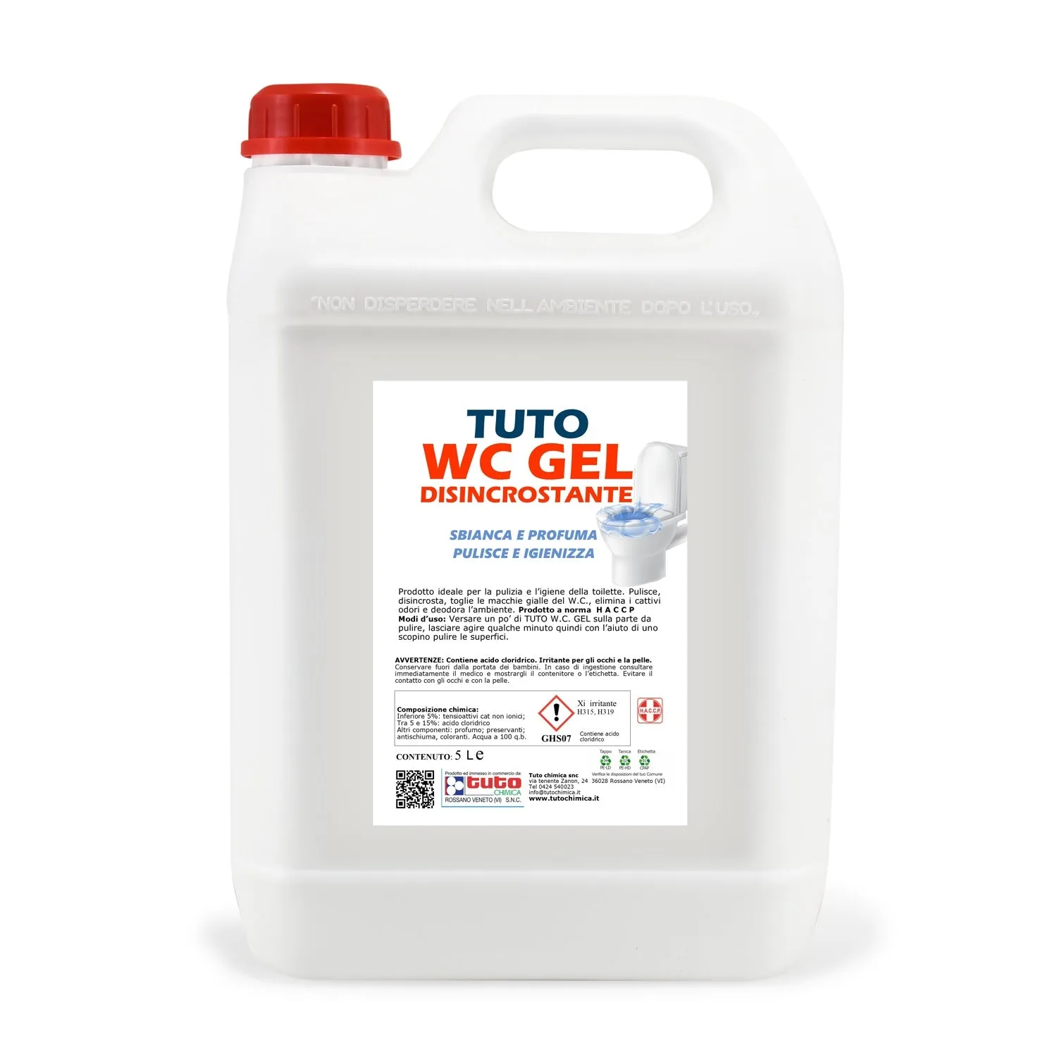 Tuto Wc gel disincrostante wc 900 ml calcare
