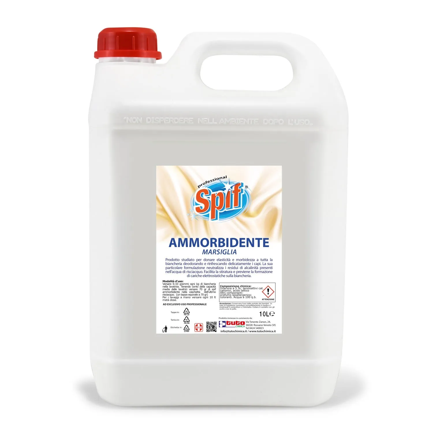 Tuto Chimica Spif Ammorbidente Concentrato 5 L Marsiglia