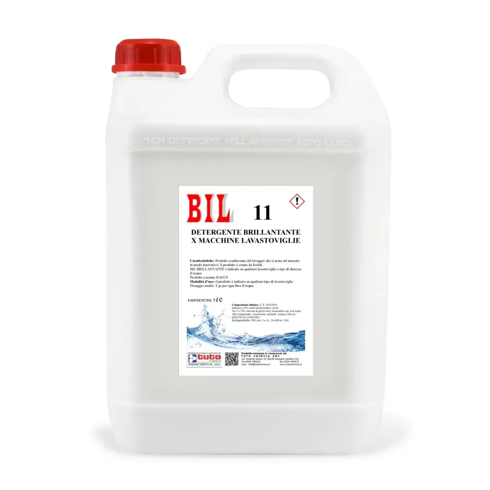 Tuto Chimica Bil 11 brillantante lavastoviglie 5 kg antialone