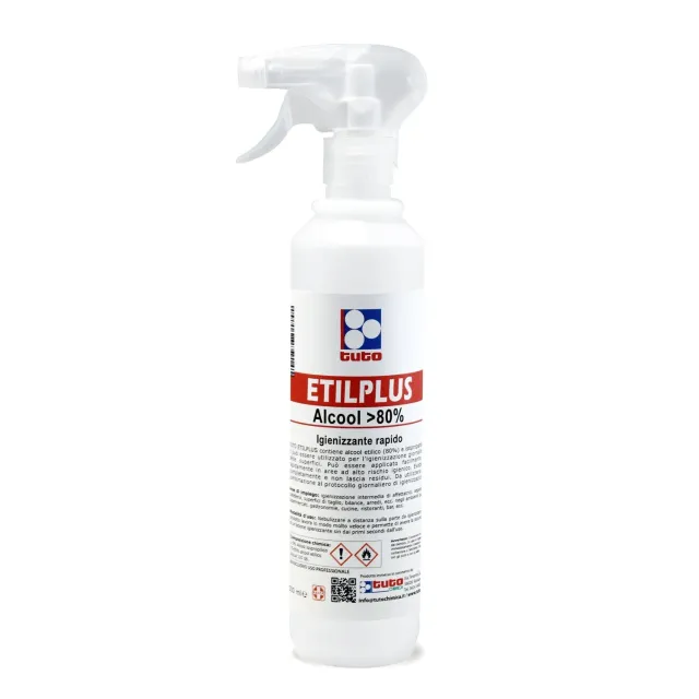 Tuto Chimica Etilplus igienizzante spray alcolico 500 ML