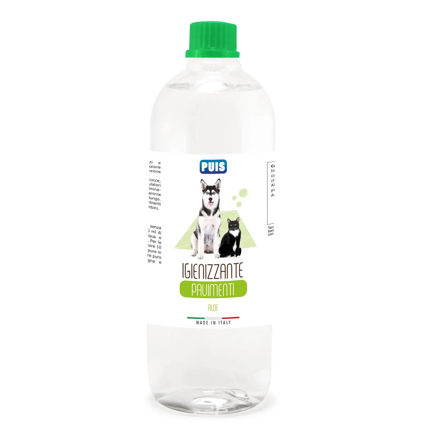 Puis Aloe detergente pavimenti igienizzante 500ml animali