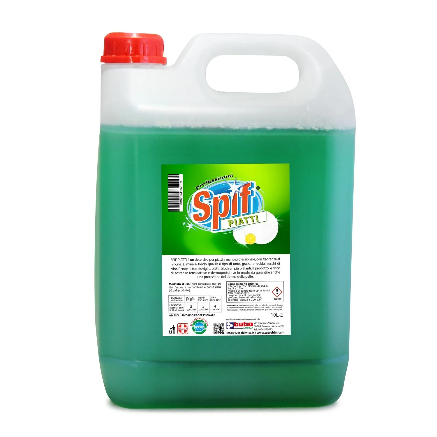 Spif Tuto Chimica Piatti a Mano 1L limone