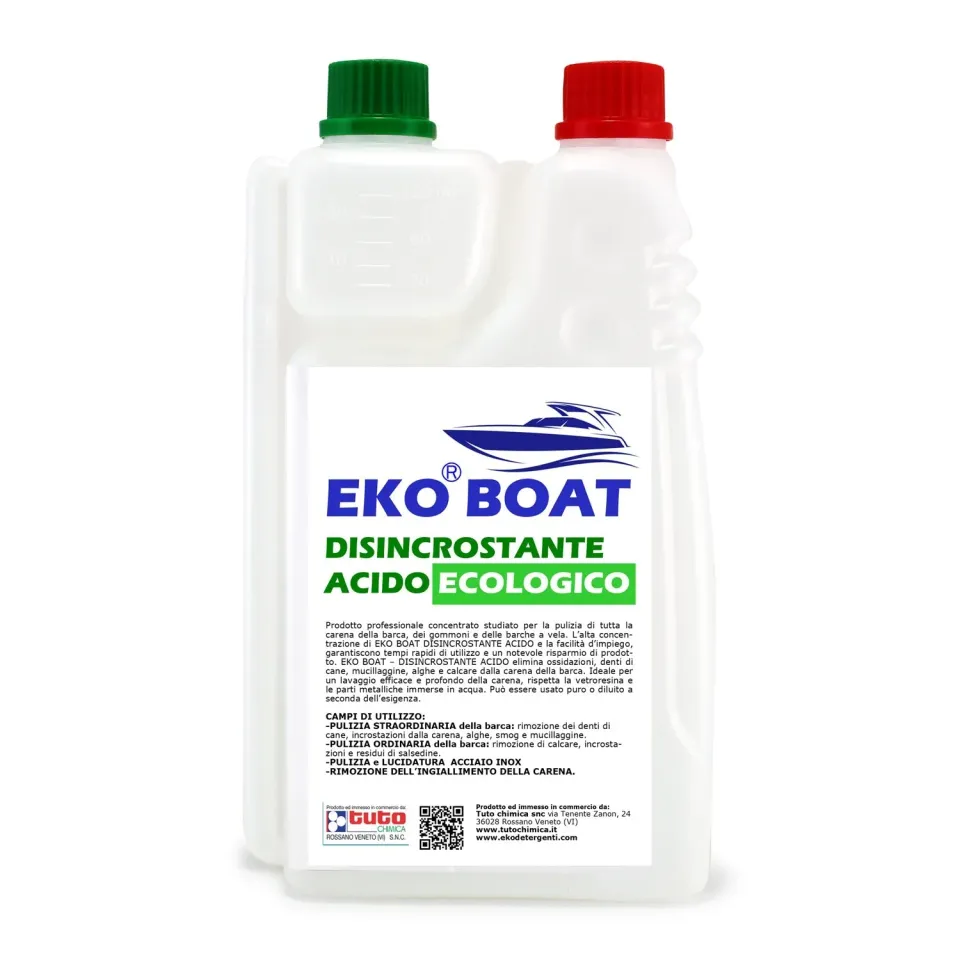 Tuto Chimica Eko Boat disincrostante acido barche 1,1 kg anticalcare