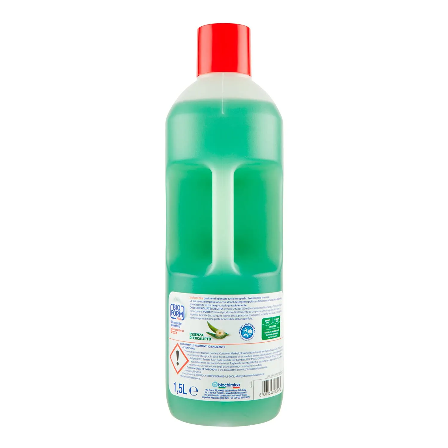 Bioform Plus Eucalipto detergente pavimenti 1500 ml con alcool