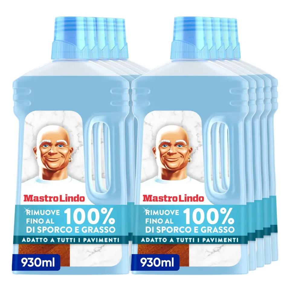 Mastro Lindo Fiore Delicato Detersivo Pavimenti 12x930ml Marmo