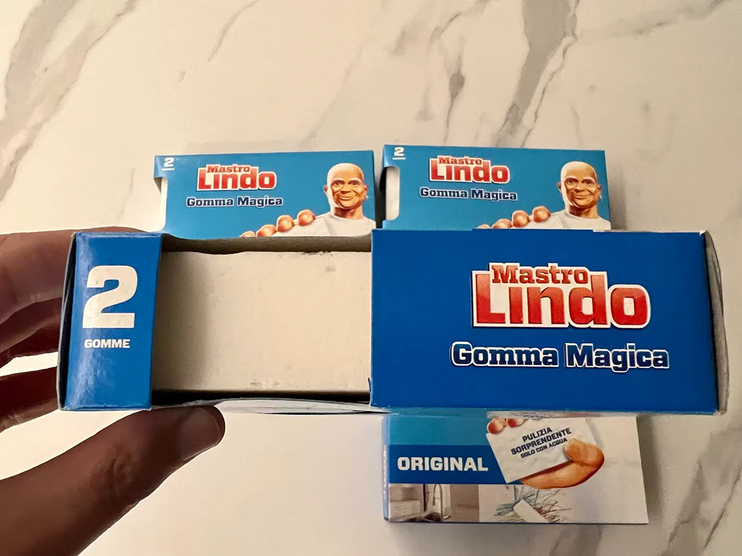 Mastro Lindo Gomma Magica Spugna 8 pezzi triplo strato