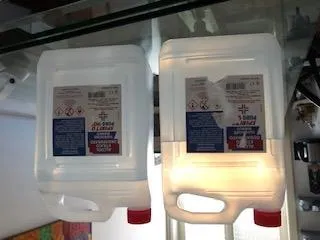 Ecobolle Spirito Puro 90° alcool etilico 2x5 L