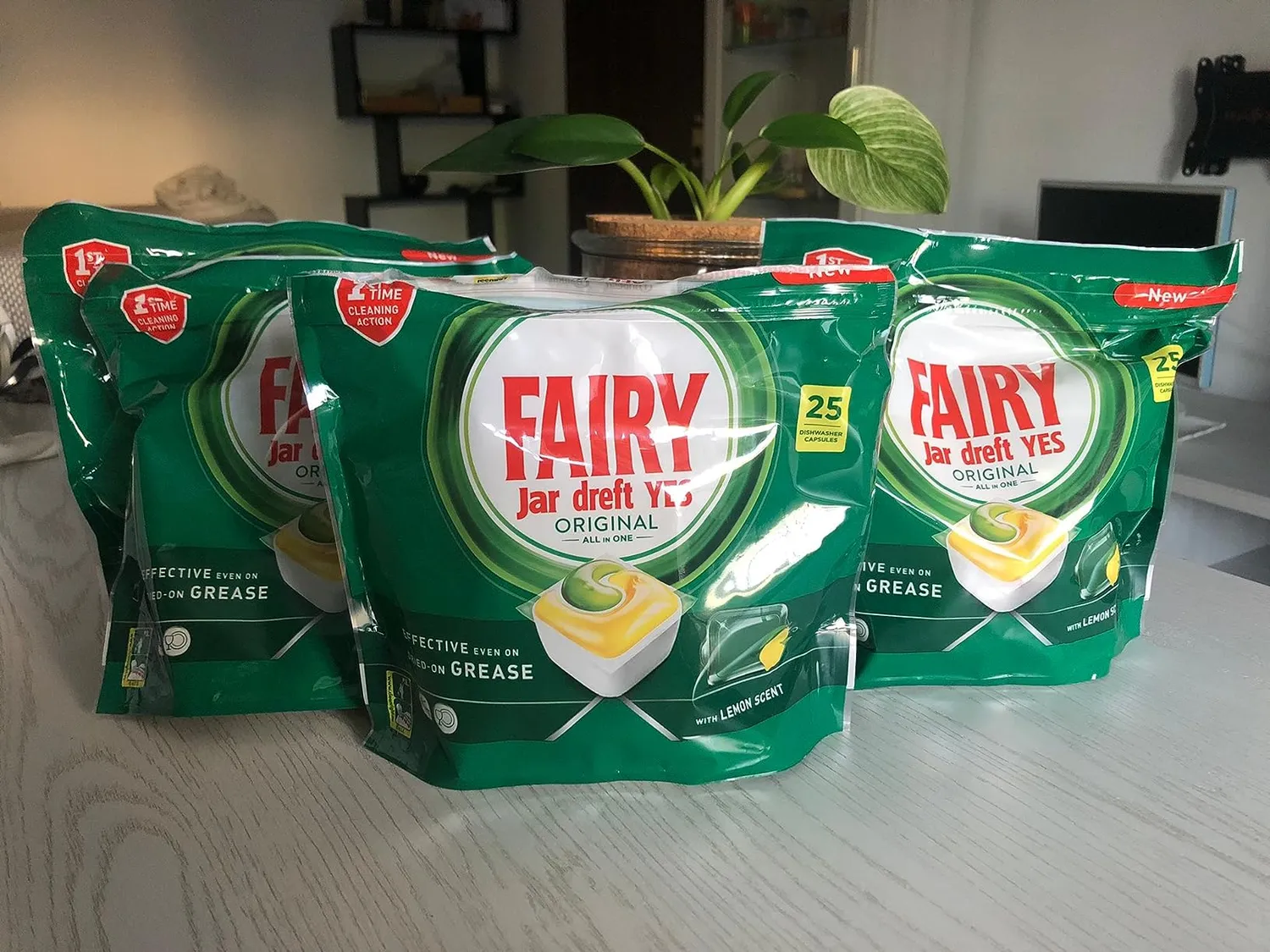 Fairy Original pastiglie lavastoviglie 125pz limone