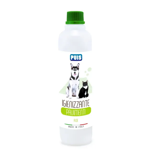 Puis Aloe detergente pavimenti igienizzante 500ml animali