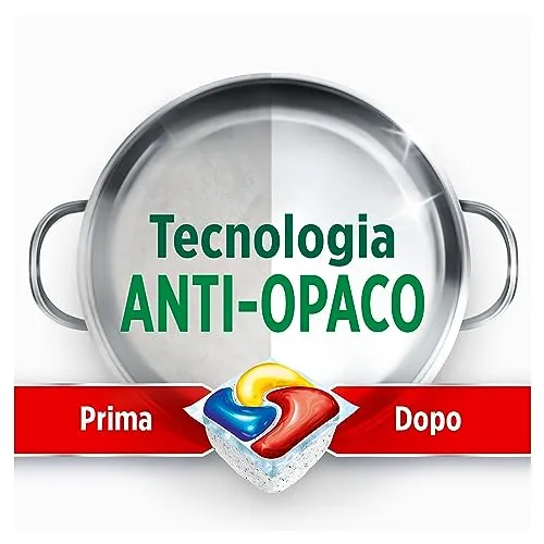 Fairy Platinum Plus Limone pastiglie lavastoviglie 40 pz anti opacità