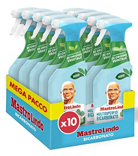 Mastro Lindo Sgrassatore spray cucina 500ml bicarbonato