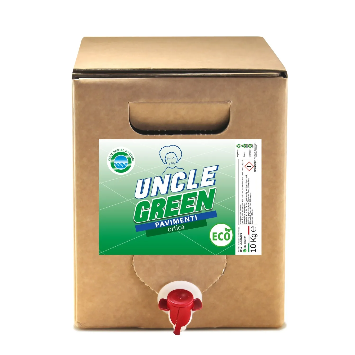 Tuto Chimica Uncle Green detersivo pavimenti 1 L ortica