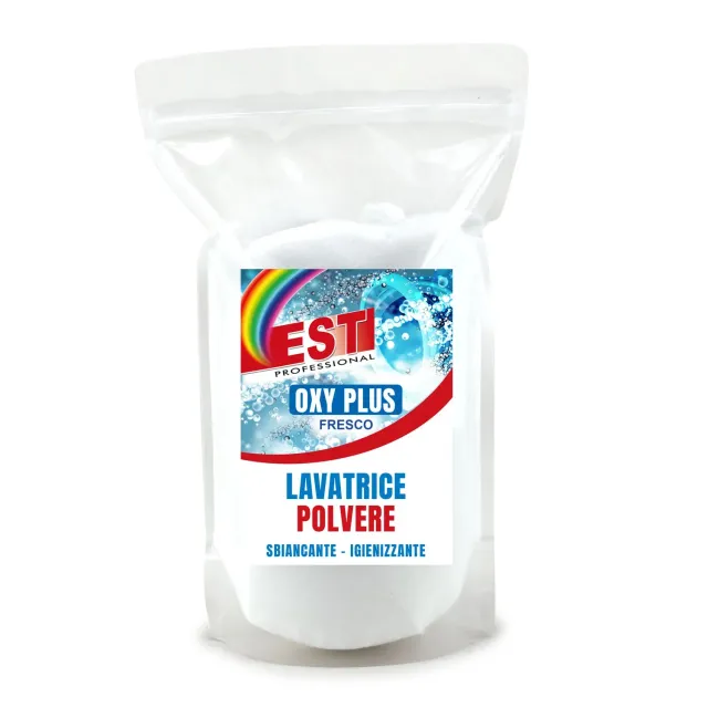 Tuto Chimica Est Oxy Plus Fresco detersivo polvere 1 kg attivo