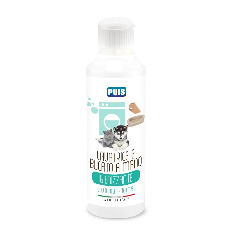 Puis Detersivo bucato animali neem e tea tree 250ml igienizzante