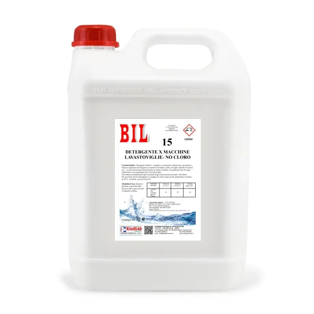 Tuto Chimica Bil 15 detersivo lavastoviglie 6 kg senza cloro