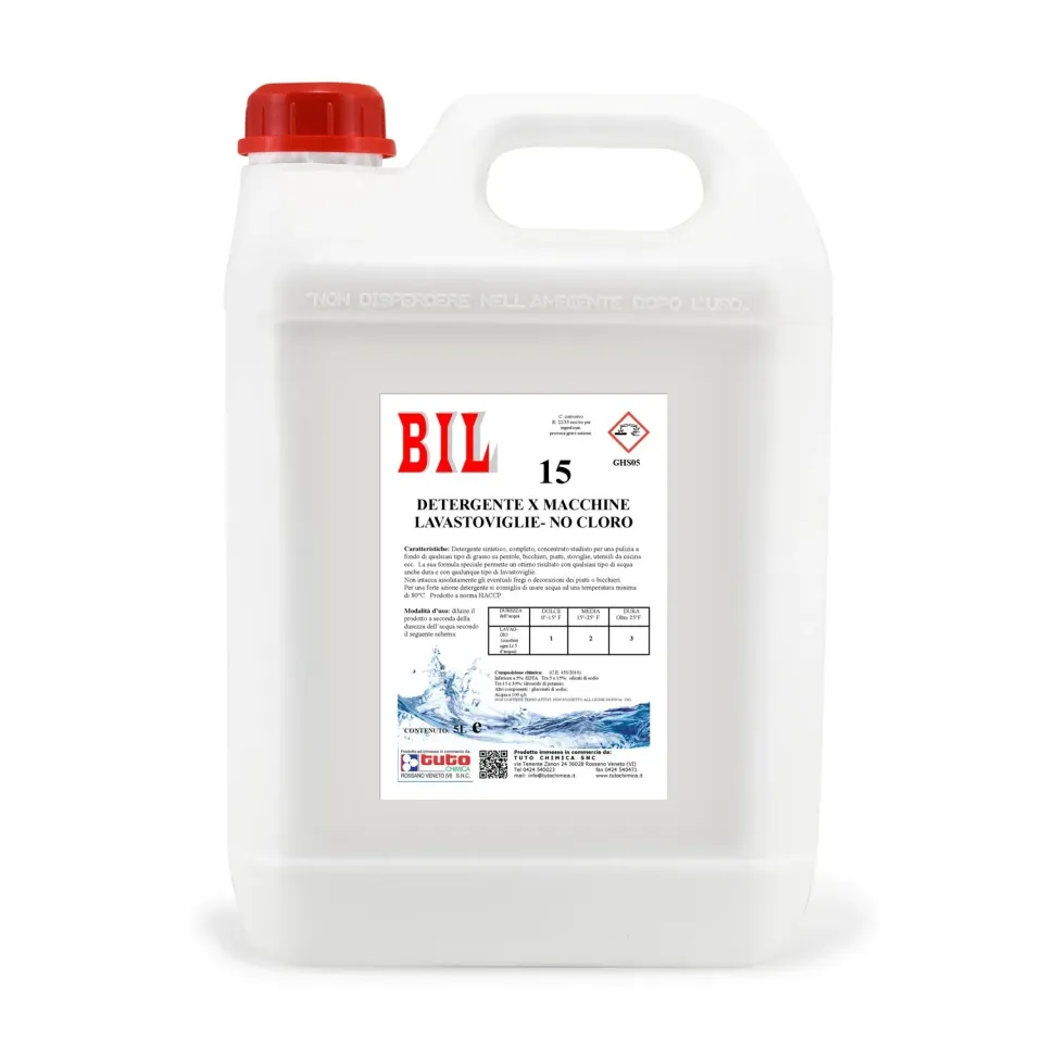 Tuto Chimica Bil 15 detersivo lavastoviglie 6 kg senza cloro