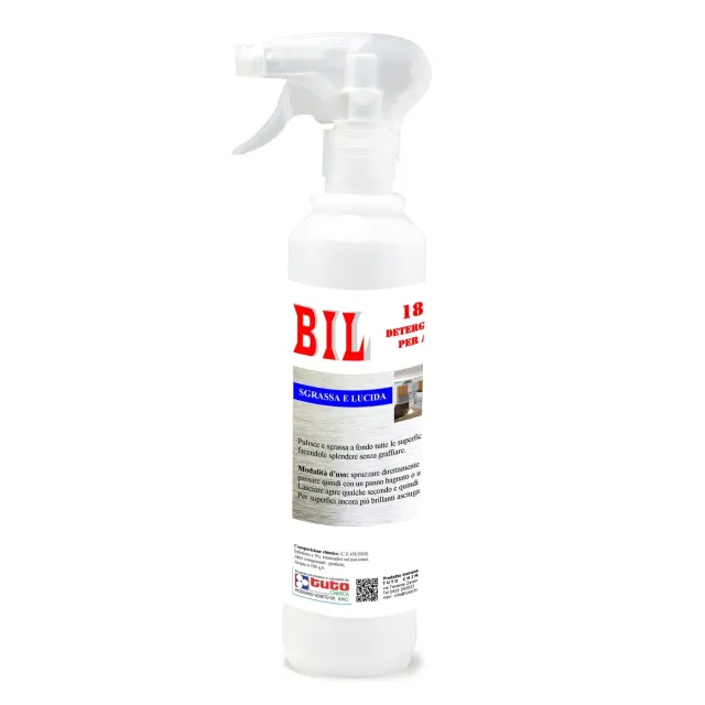 Tuto Chimica Bil 18 detergente acciaio inox 500ml brillante