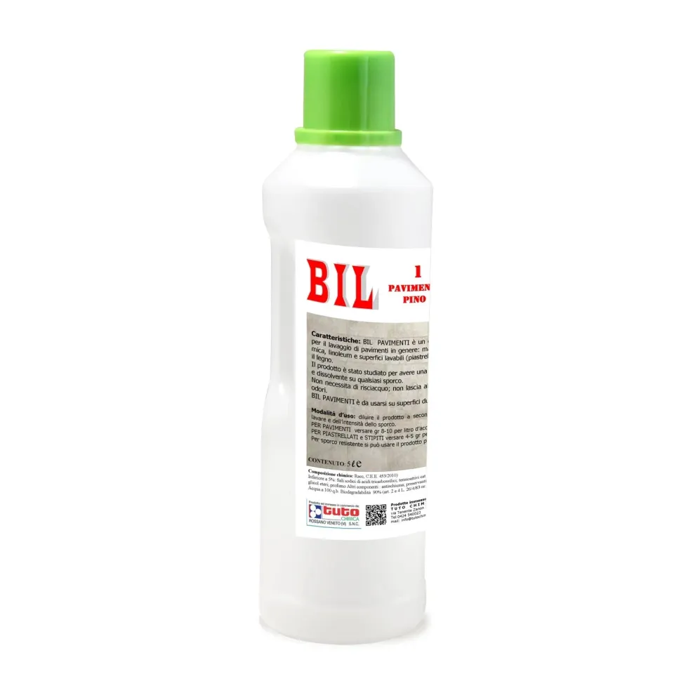 Tuto Chimica Bil 1 detergente pavimenti pino 1L senza risciacquo
