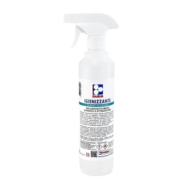 Tuto Chimica Igienizzante spray strumenti medici 500ml alcolico