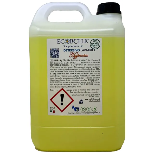 Ecobolle Olimpia detersivo lavatrice concentrato 10kg floreale
