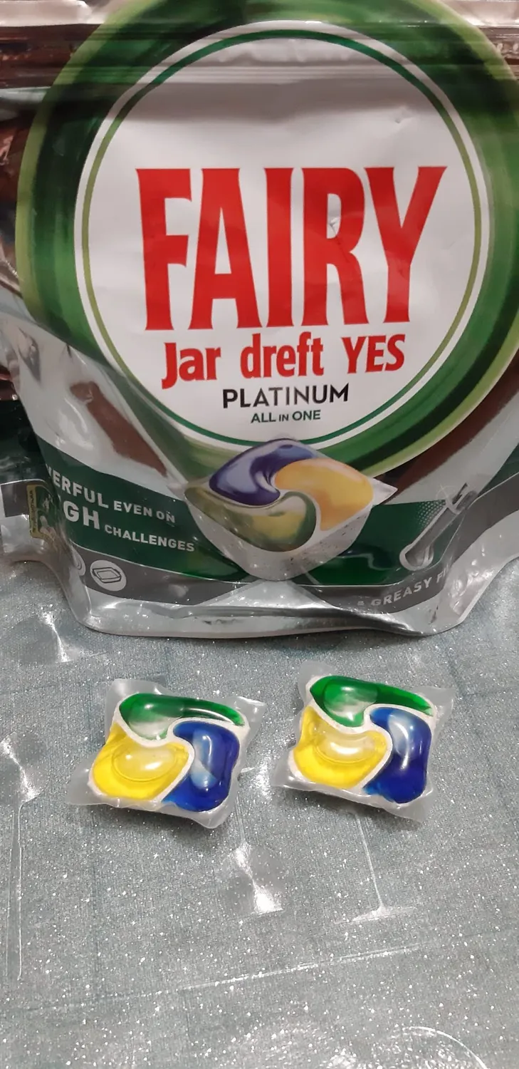 Fairy Platinum 125 pastiglie lavastoviglie limone prelavaggio integrato