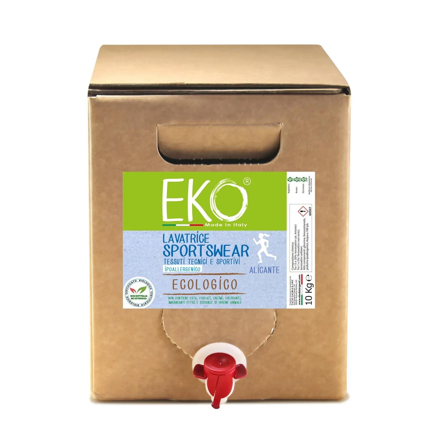 Tuto Chimica Eko Sportswear detersivo bucato 1,1 L basse temperature