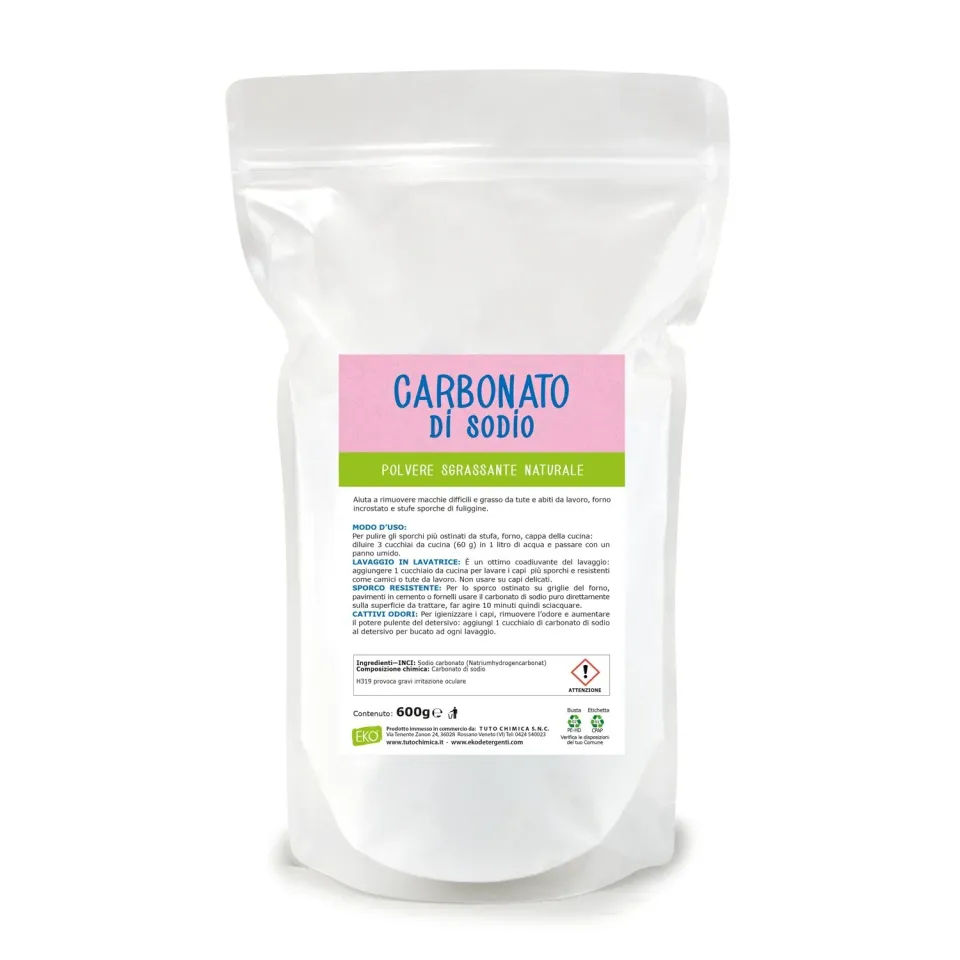 Tuto Chimica Carbonato di Sodio Sgrassatore 600 g