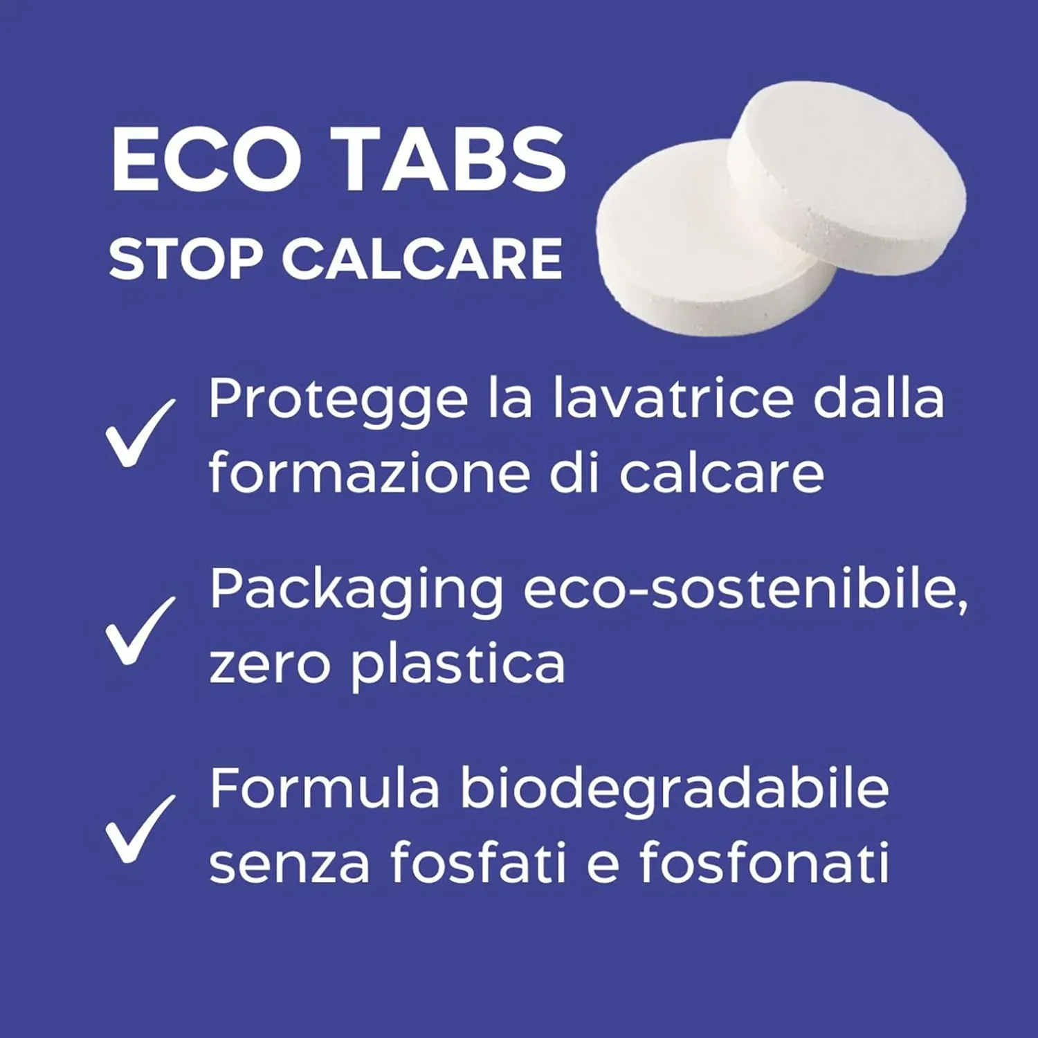Biolù Eco Tabs Anticalcare Lavatrice 20 tabs tea tree