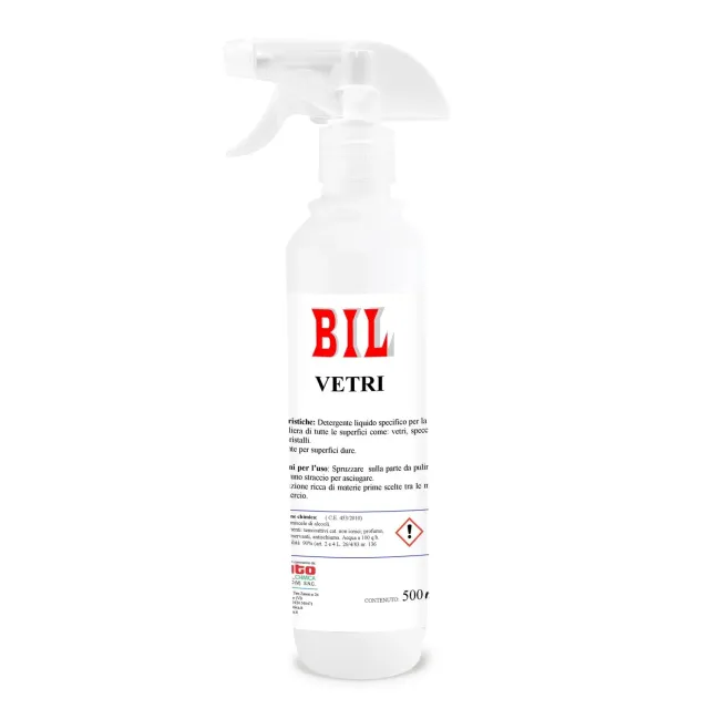 Tuto Chimica Bil detergente vetri spray 500ml senza aloni