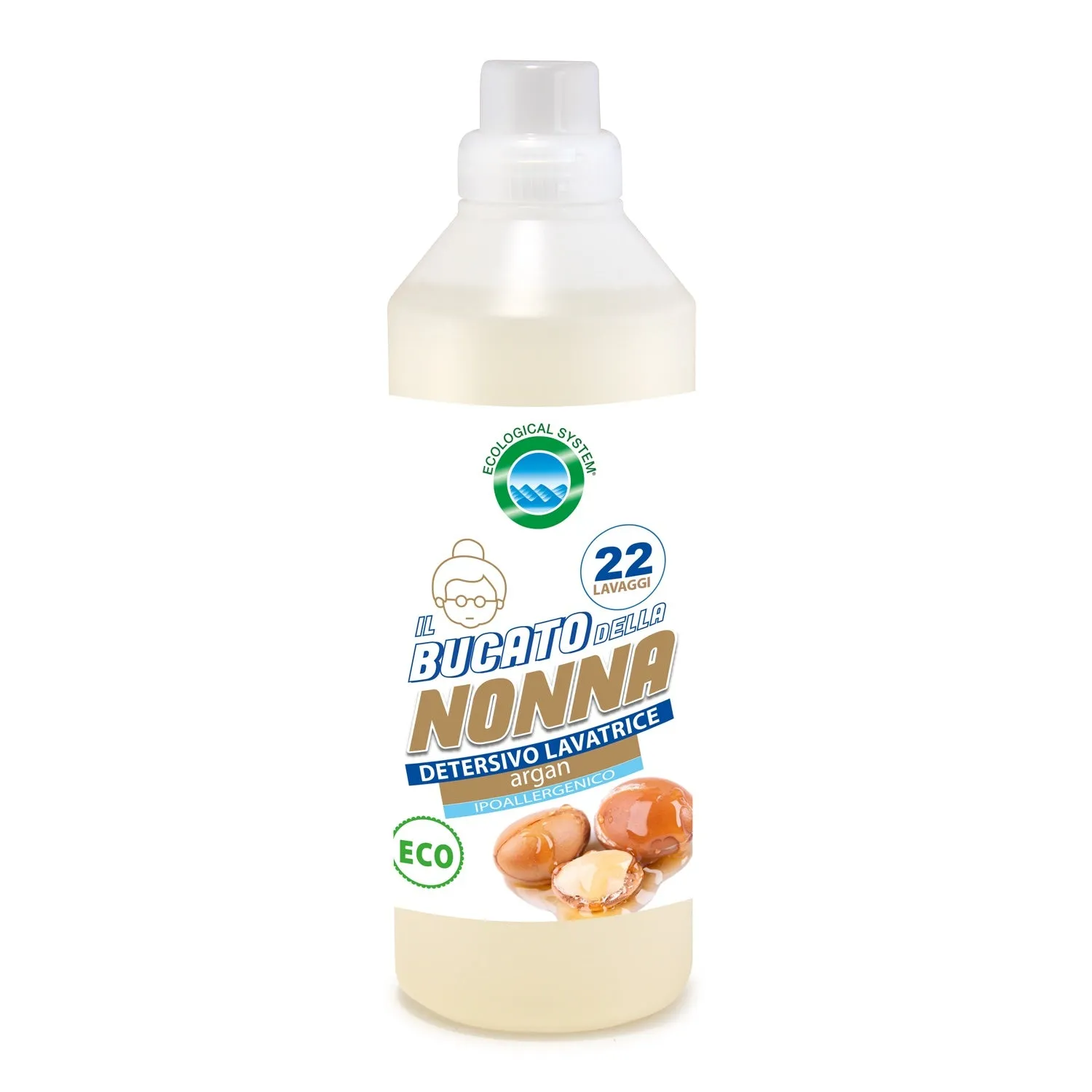Bucato della Nonna Eko detersivo lavatrice 1,1L lavanda ipoallergenico