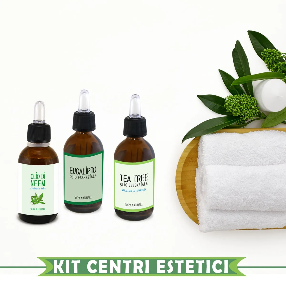 Tuto Chimica Kit Centri Estetici oli essenziali 3x30 ml