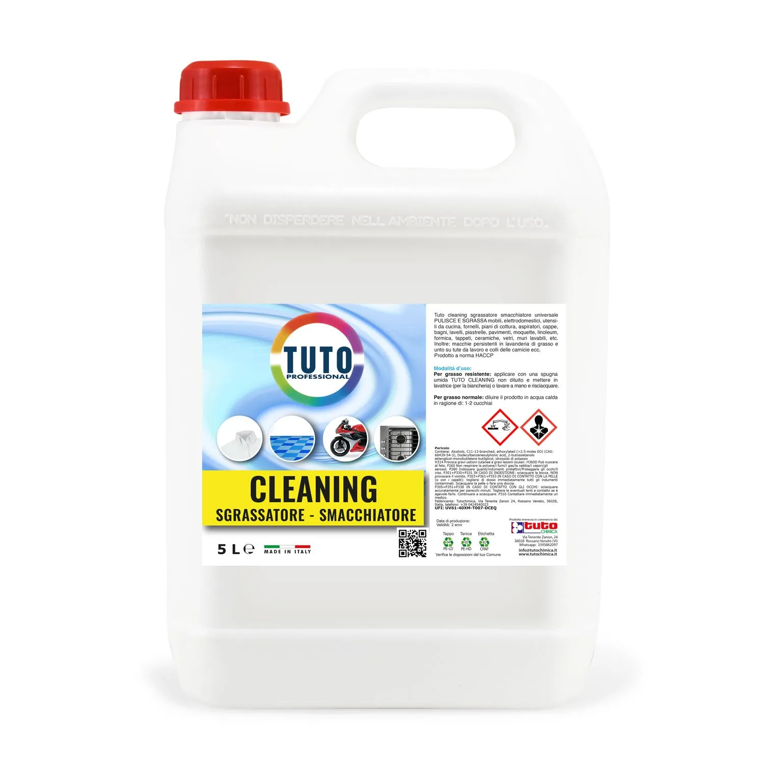 Tuto Cleaning sgrassatore concentrato 500 ml multiuso