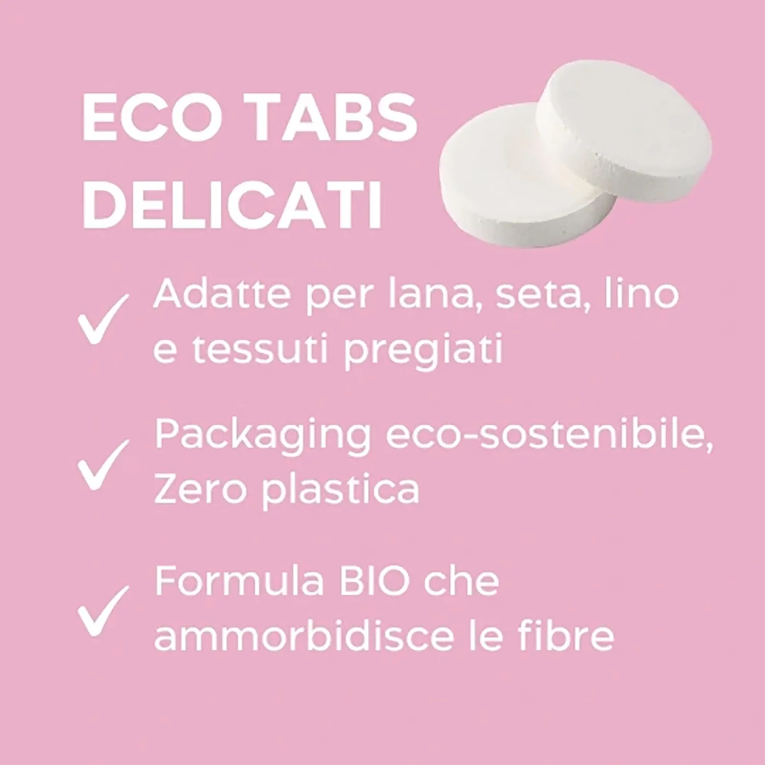 Biolù Eco Tabs delicati bucato 16 tabs camomilla