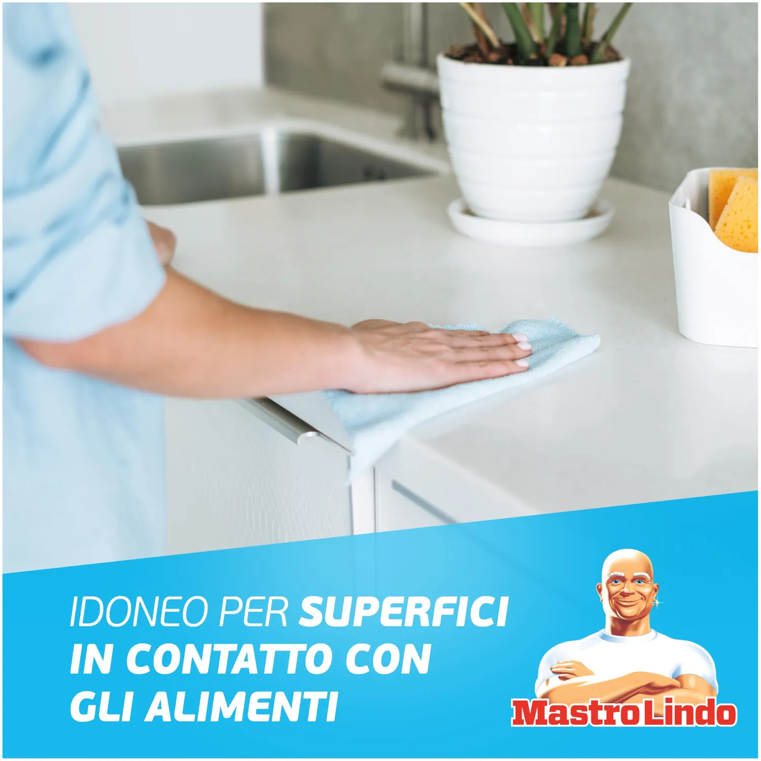 Mastro Lindo Cucina sgrassatore spray limone 6x800ml