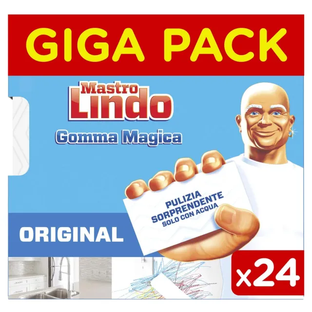 Mastro Lindo Gomma Magica spugna cancellamacchia 24 pezzi