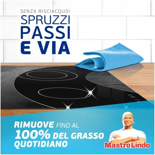 Mastro Lindo Cucina sgrassatore spray limone 6x800ml