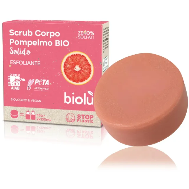 Biolù Solidi scrub corpo solido 55 g pompelmo