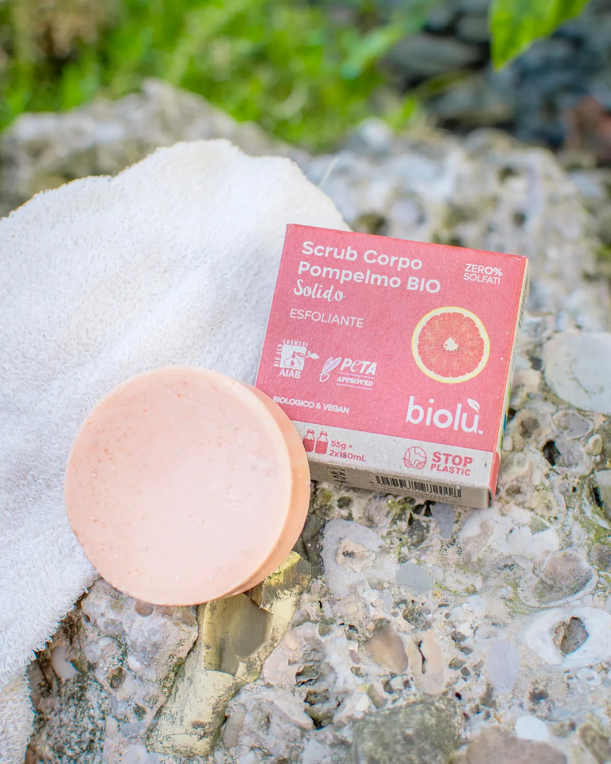 Biolù Solidi scrub corpo solido 55 g pompelmo