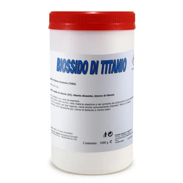 Tuto Chimica biossido di titanio polvere 1 kg bianco