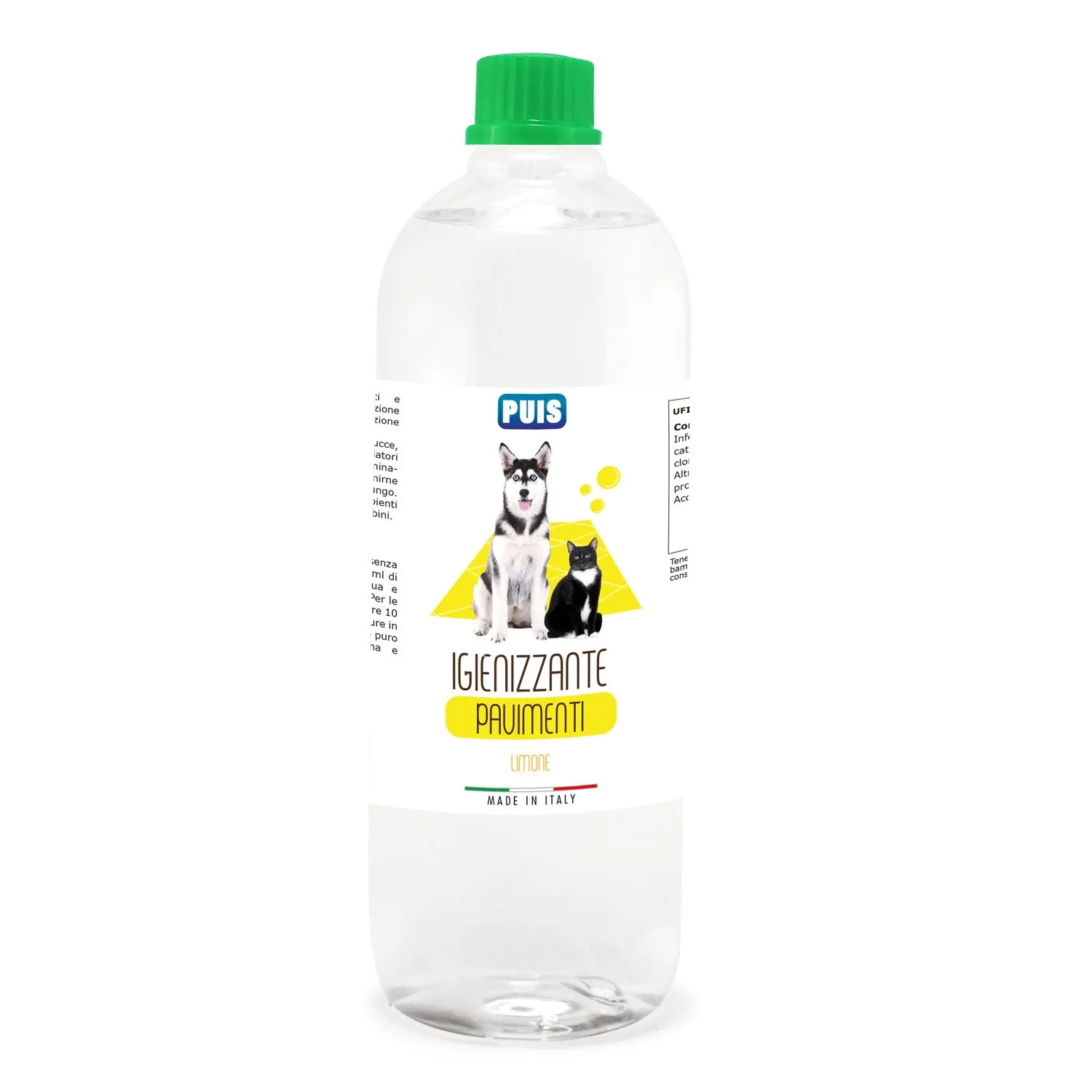Tuto Chimica Puis Detergente Pavimenti Limone 500 ml animali