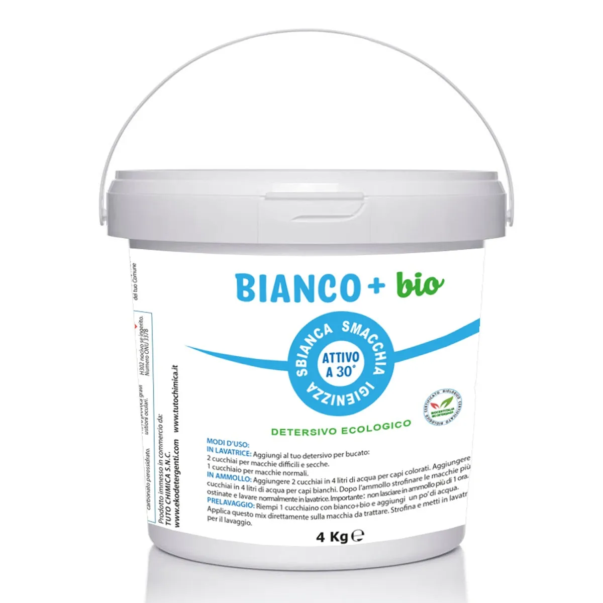 Tuto Chimica Bianco+Bio smacchiatore sbiancante 1 kg ossigeno