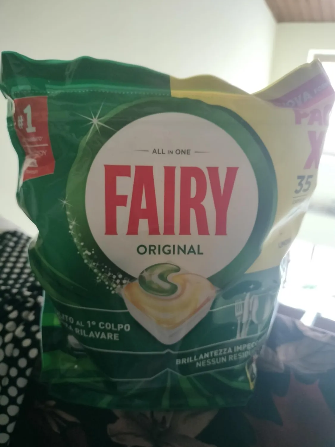 Fairy Original Tutto in Uno pastiglie lavastoviglie limone 205 pz