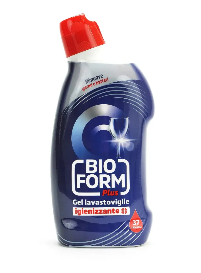 Bioform Plus gel lavastoviglie igienizzante limone 740 ml