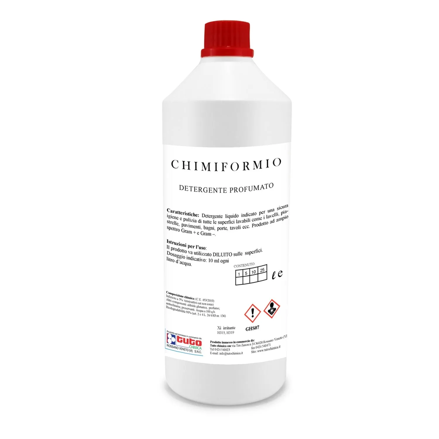 Tuto Chimica Chimiformio Detergente igienizzante 1L concentrato