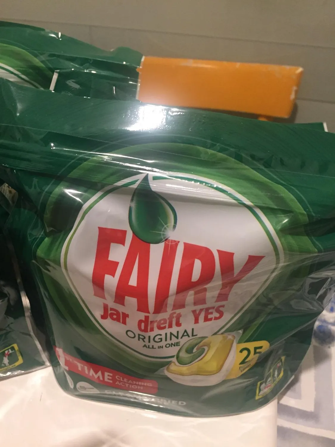 Fairy Original pastiglie lavastoviglie 125pz limone