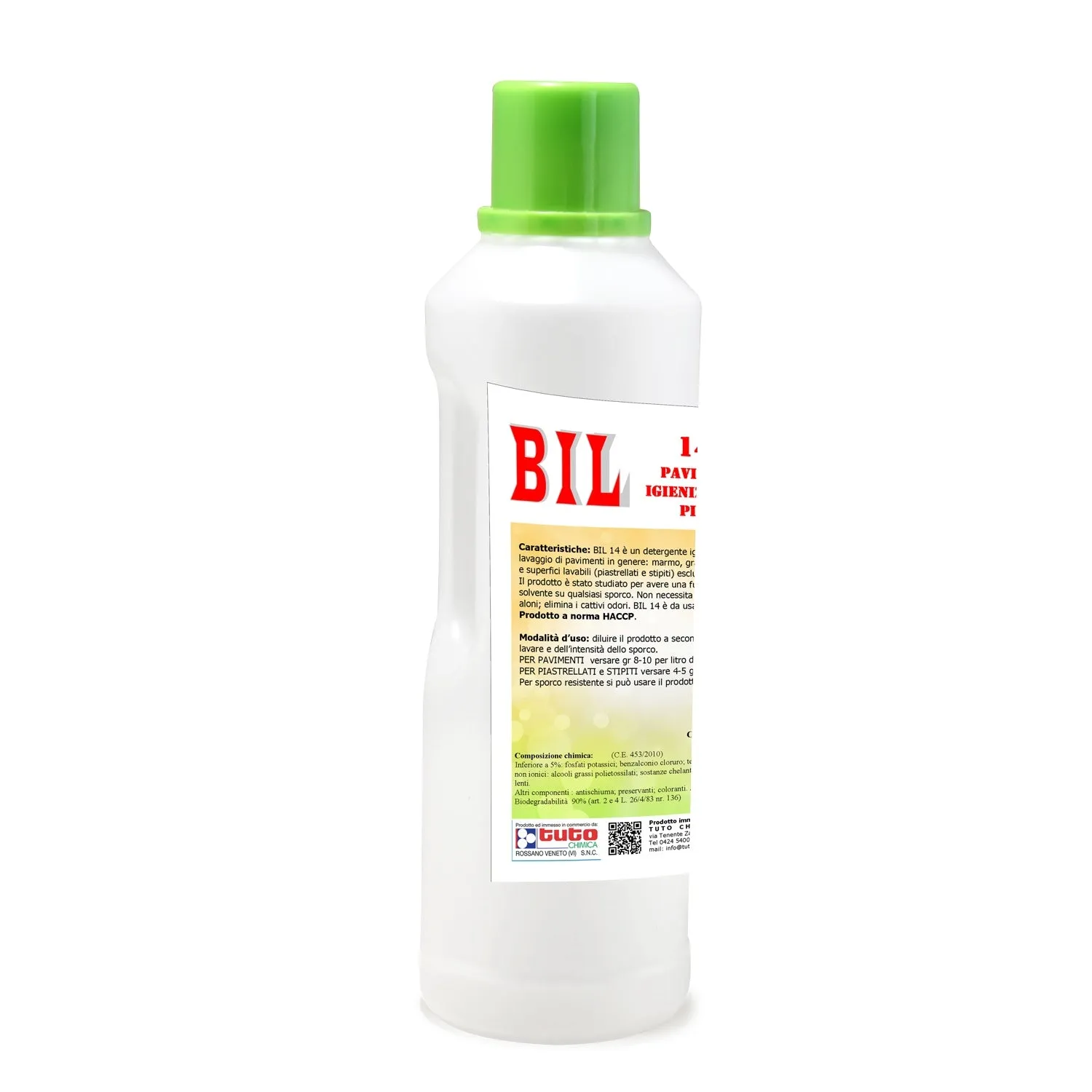 Tuto Chimica Bil 14 detersivo pavimenti igienizzante 1L pino