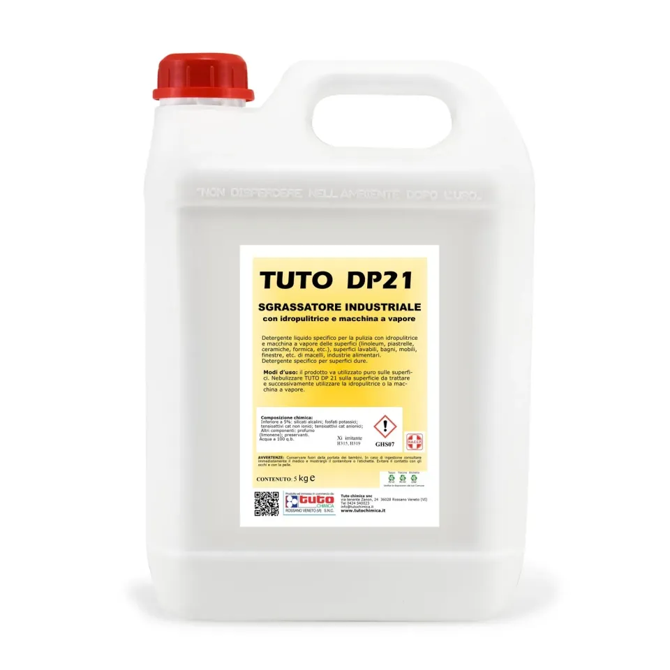 Tuto DP21 sgrassatore industriale 1 kg vapore