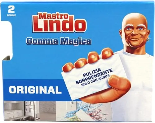 Mastro Lindo Gomma Magica spugna cancellamacchia 2 pz pareti