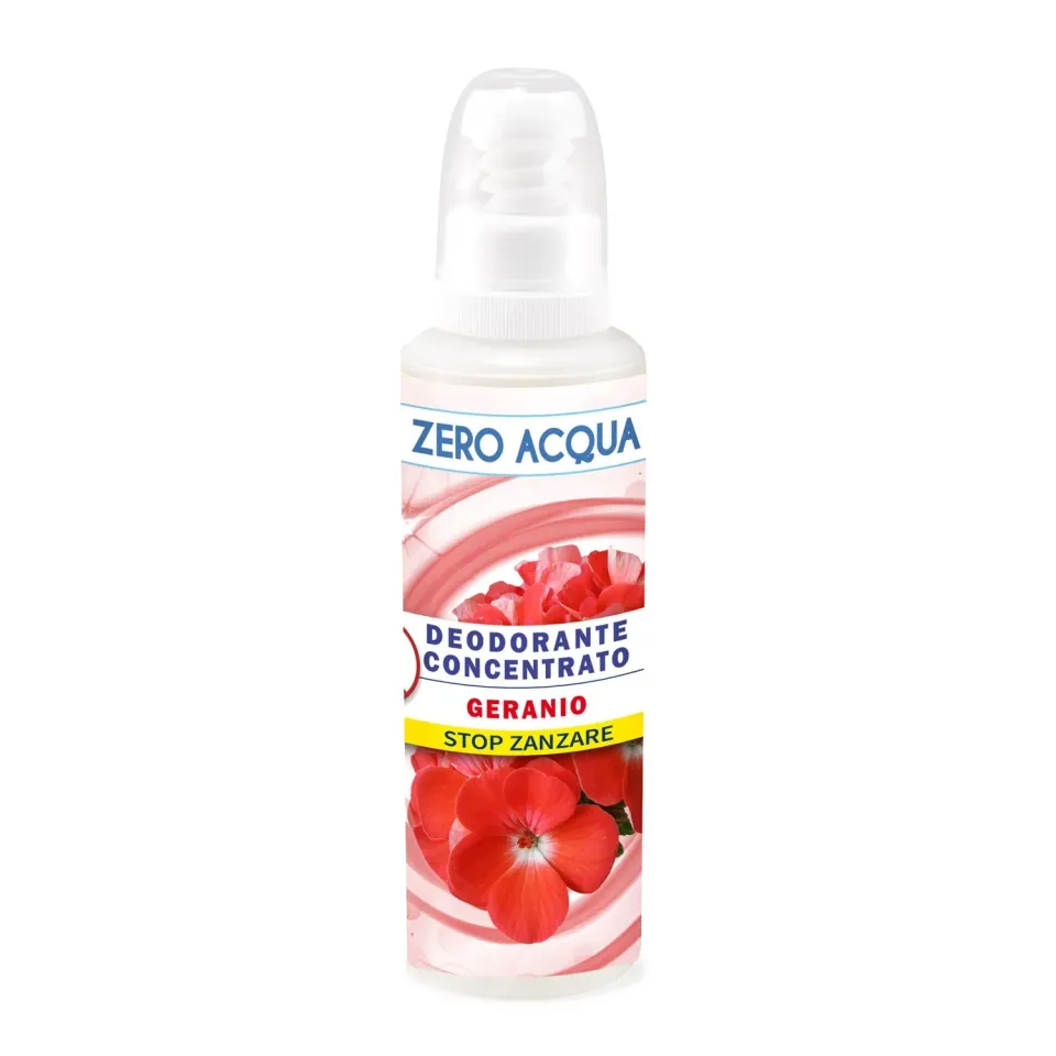 Tuto Chimica Anti Zanzare Geranio deodorante spray ambiente 120ml zero acqua