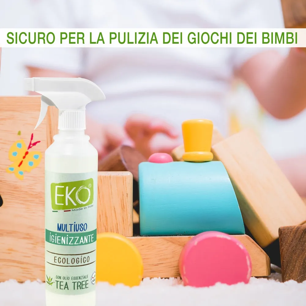 Tuto Chimica Eko Multiuso Igienizzante kit tea tree 3L+500ml